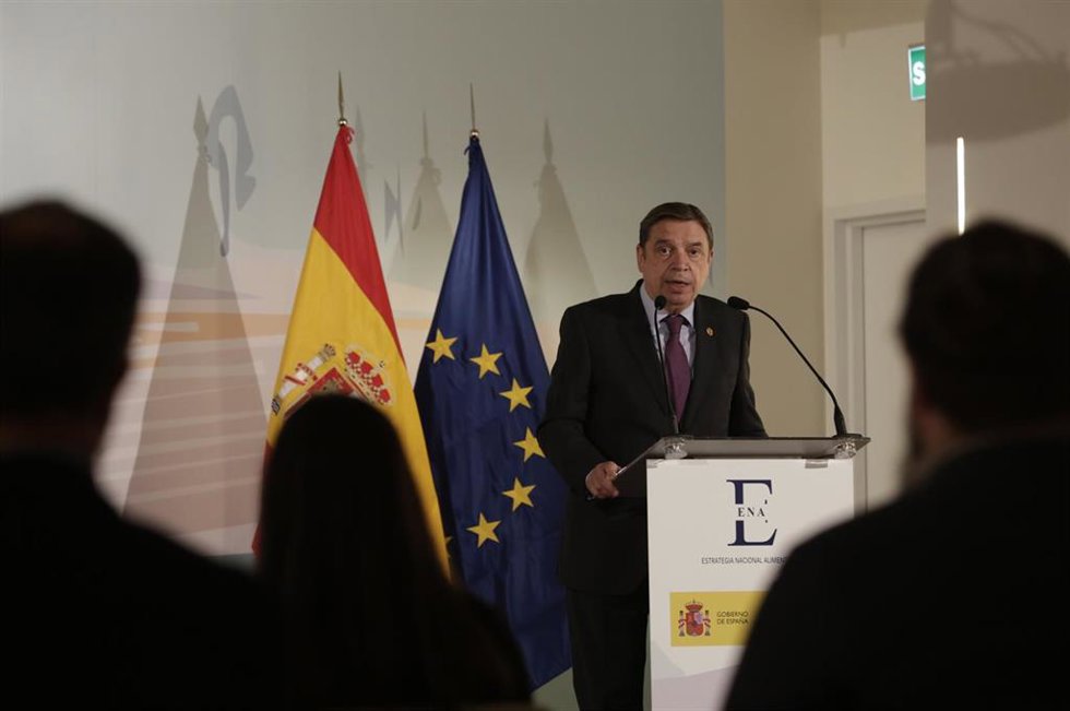 El ministro de Agricultura, Pesca y Alimentación, Luis Planas,