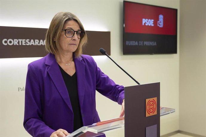 La diputada del PSOE en las Cortes de Aragón Pilimar Zamora.