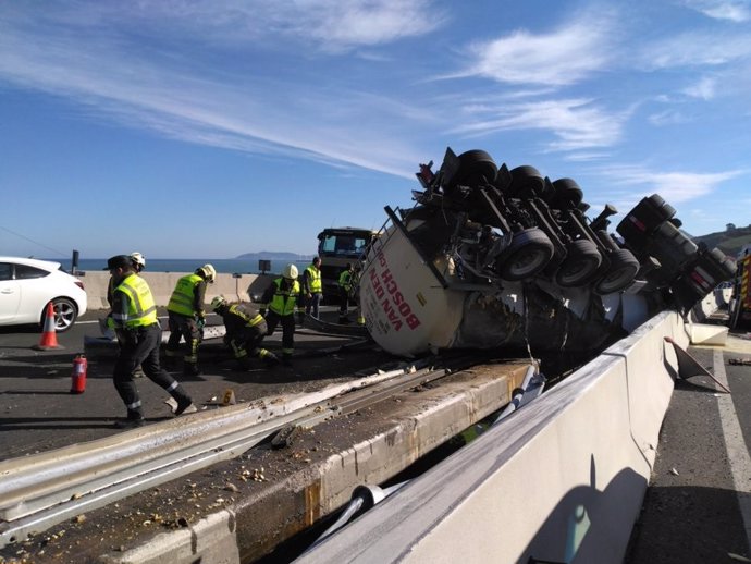 Archivo - Accidente en Cantabria