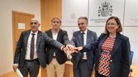 El protocolo para acabar con el nenúfar en el Guadiana en Badajoz incluye un estudio "para que no vuelva a suceder"