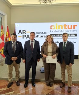 Presentación de la participación de Ayuntamiento y Diputación de Burgos en AR-PA e Intur.