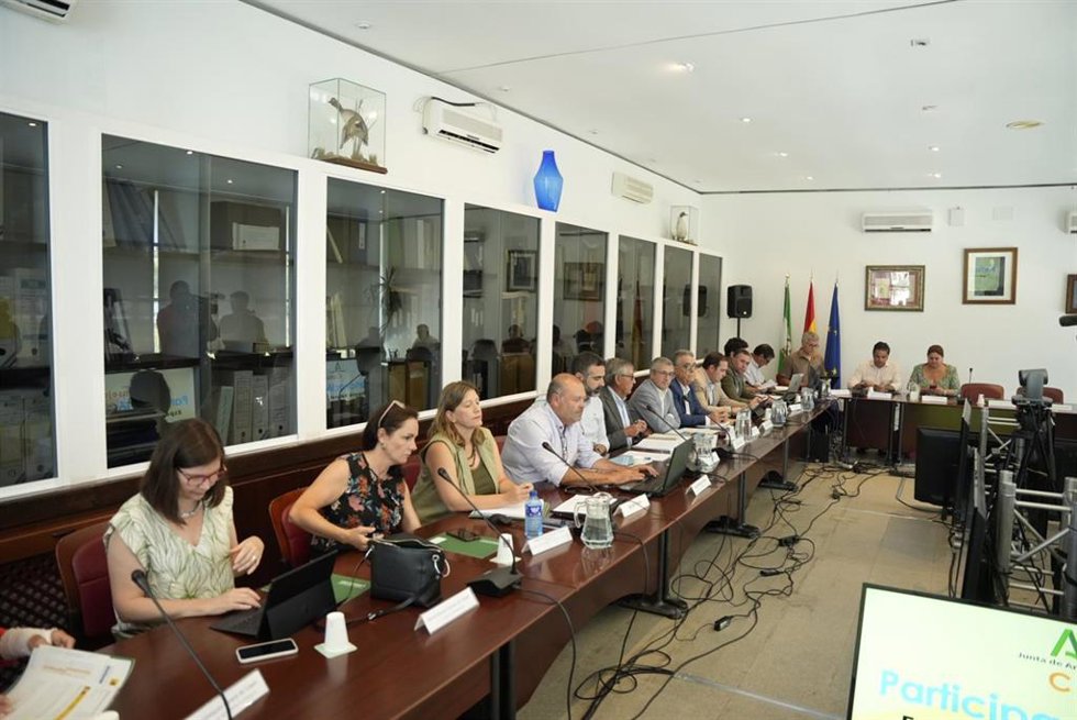 Archivo - Imagen de arcivo de un Consejo de Participación del Espacio Natural de Doñana.