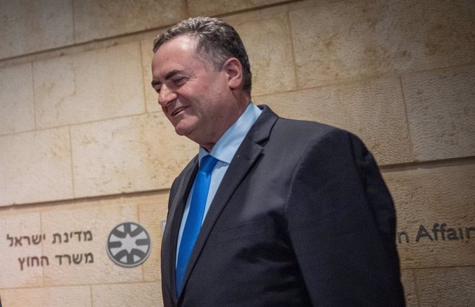 Archivo - FILED - 07 January 2024, Israel, Jerusalem: Israel's Foreign Minister Israel Katz, welcomes German Foreign Minister Annalena Baerbock. Photo: Michael Kappeler/dpa