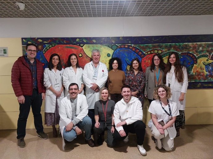 Integrantes de la Unidad de Endocrinología del Hospital Reina Sofía de Córdoba.