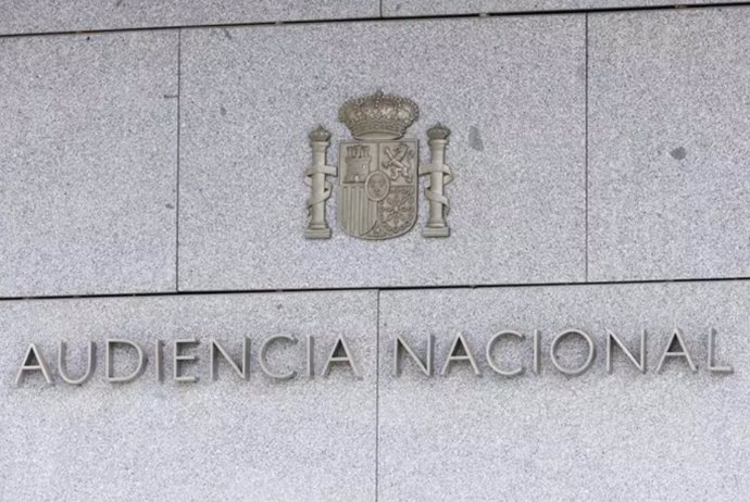 Archivo - Fachada de la Audiencia Nacional