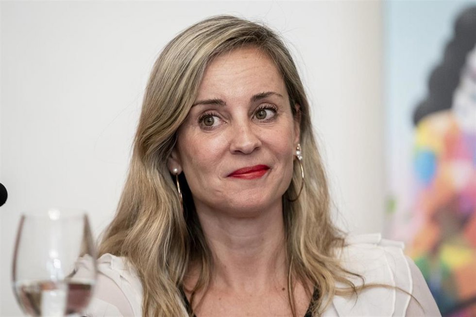 Archivo - La diputada de Sumar, Verónica M. Barbero, durante el coloquio 'La participación de las personas trabajadoras vista desde las organizaciones sindicales', en el Hotel Victoria, a 9 de julio de 2024, en San Lorenzo de El Escorial, Madrid (España