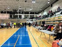 El río Vélez se desborda en su desembocadura y obliga al desalojo de más de 1.000 personas en Vélez-Málaga