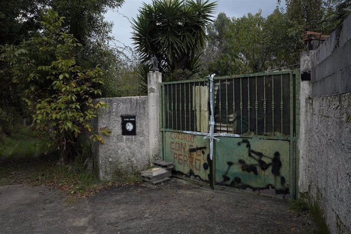 Porta da casa onde ocorreron os feitos.