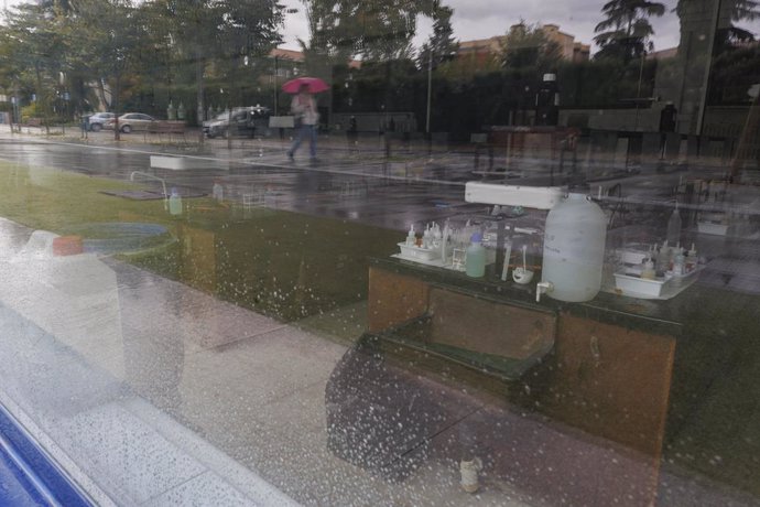 La lluvia afectó gravemente en la jornada del miércoles en Andalucía. 