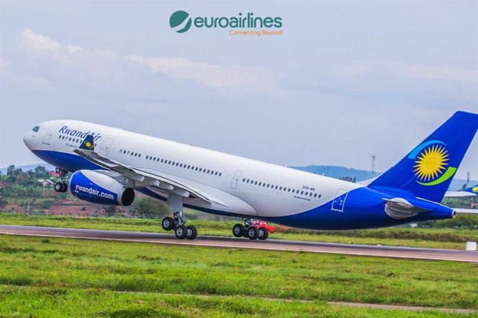 Avión de RwandAir.