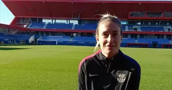 Alexia Putellas: "Trabajamos para ampliar la distancia con el Real Madrid"