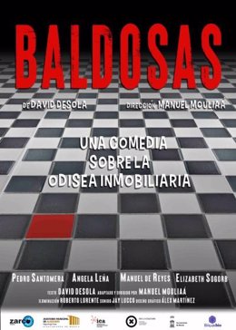 Cartel de la comedia ‘Baldosas', de la compañía murciana Zarco Teatro