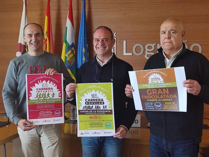 La Carrera Virgen de la Esperanza recorrerá el Casco Antiguo de Logroño el 15 de diciembre con fines solidarios