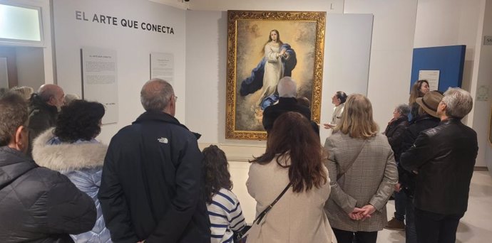 Esta 'Inmaculada' de Murillo se puede admirar en el Museo de Huesca hasta el 24 de noviembre.