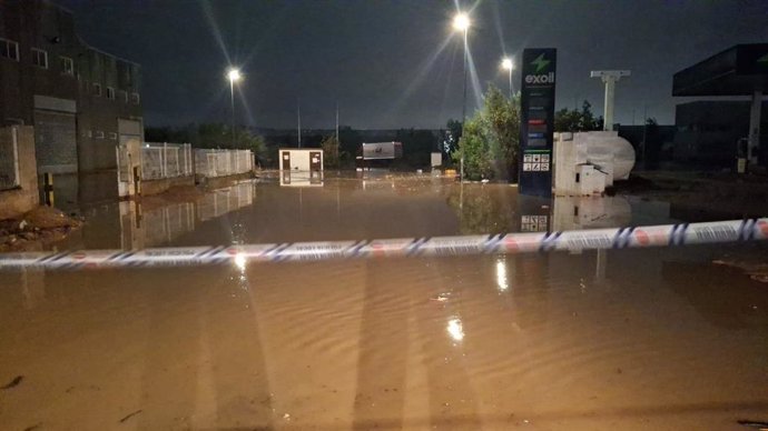 Efectes de la nova DANA del dimecres a Riba-roja de Túria