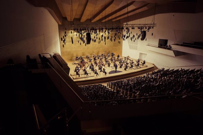 Archivo - Concierto de ADDA Simfònica en el Auditorio de la Diputación de Alicante (ADDA).