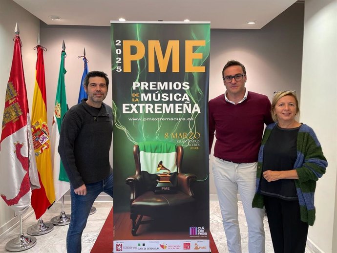 Presentación de los II Premios de la Música Extremeña