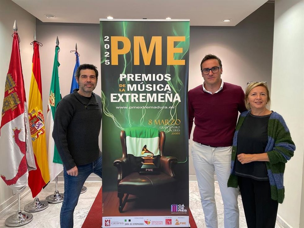 Presentación de los II Premios de la Música Extremeña