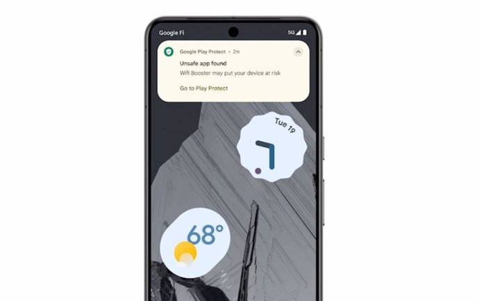 Google Play Protect con el sistema de detección de amenazas en tiempo real