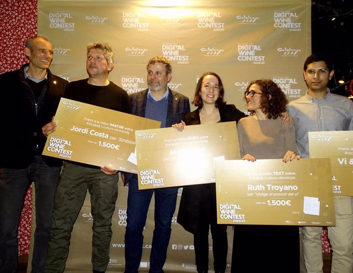 Ganadores de la Digital Wine Contest DO Catalunya.