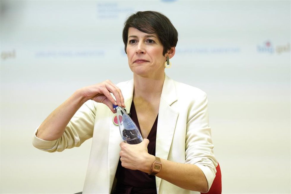 Archivo - La portavoz nacional del BNG y candidata a la Presidencia de la Xunta, Ana Pontón, durante una entrevista para Europa Press, a 18 de enero de 2023, en Santiago de Compostela, A Coruña, Galicia (España). Pontón es una política del Bloque Nacion