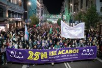 El feminismo vuelve a dividirse este 25N en Madrid, con dos marchas contra la violencia machista