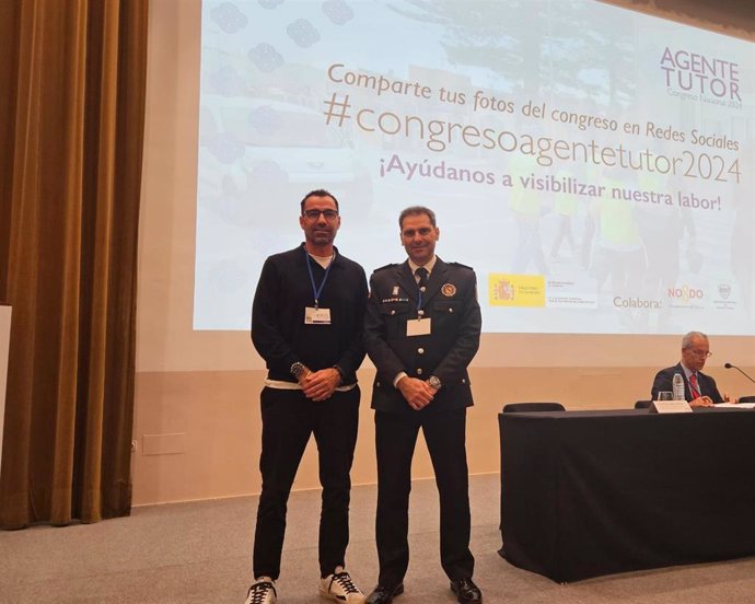 El coordinador del programa Policía Tutor del Govern, Rafel Covas, participa en el Congreso Nacional del Programa Agente Tutor 2024.