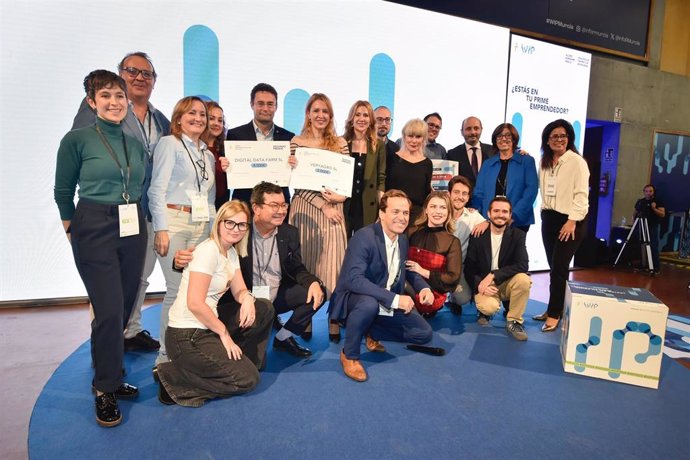 Ganadores del Premio Emprendedor del Año de la Región de Murcia