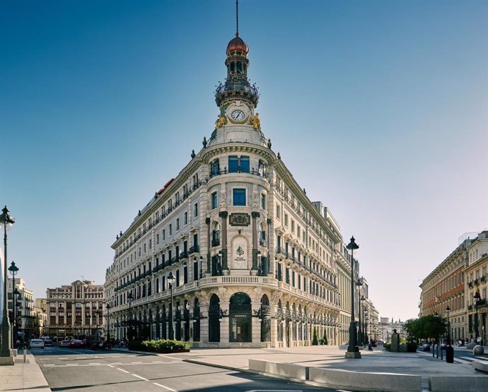 Archivo - El Four Seasons Madrid, el único hotel español de entre los 50 mejores del mundo en 2024.