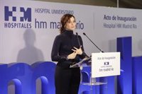 Ayuso inaugura el nuevo Hospital Universitario HM Madrid Río: "Juntos somos un equipo mucho más fuerte"