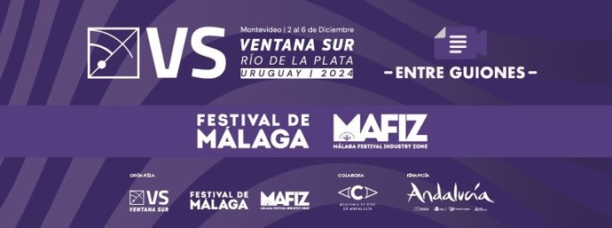 El Festival de Málaga llevará a cinco guionistas andaluces a Montevideo en la sección -Entre Guiones- de Ventana Sur