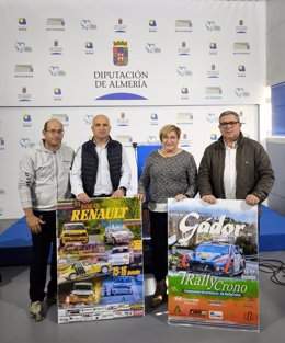 Presentación de la VI edición del Solo Renault Turbo y la VII edición de la Rally Crono en Gádor (Almería).