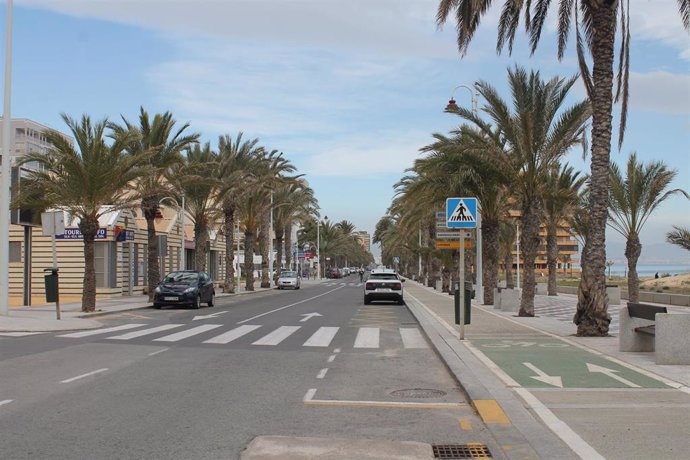 El núcleo poblacional de Arenales del Sol, perteneciente a Elche (Alicante), en una imagen de archivo.