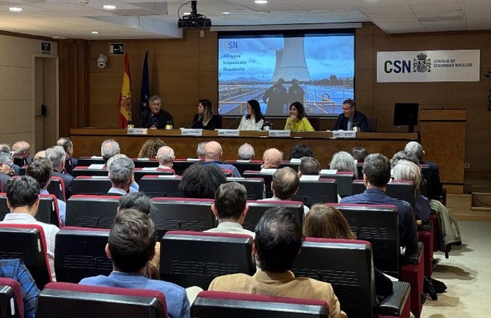 El CSN celebra el 40 cumpleaños de la creación de la Inspección Residente, "clave" en la seguridad de las centrales.