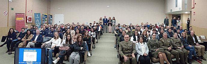 Acto con los alumnos del programa TándEM.