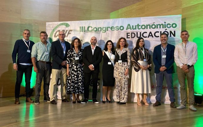 Elena García, reelegida presidenta del sector de Educación de CSIF Andalucía en el III Congreso Autonómico