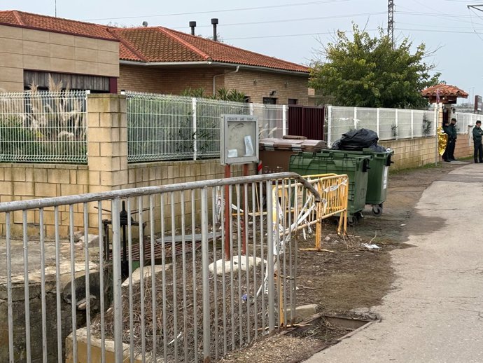 Residencia de Villafranca de Ebro en la que ha ocurrido el incendio.