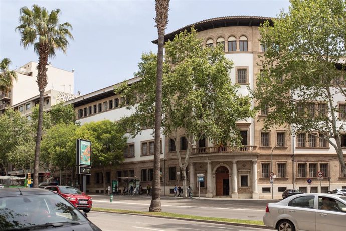 Archivo - Fachada del juzgado de la Vía Alemania.