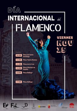 Cartel de la programación para conmemorar el Día Internacional del Flamenco