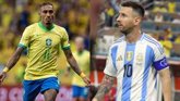 Foto: Brasil suma en Venezuela otro tropiezo pese al golazo de Raphinha