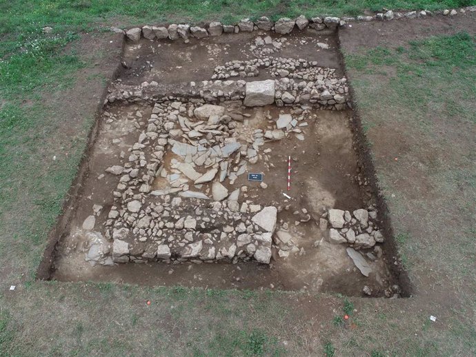 Excavación en el sector de Santa Margarida en Empúries, L'Escala (Girona).