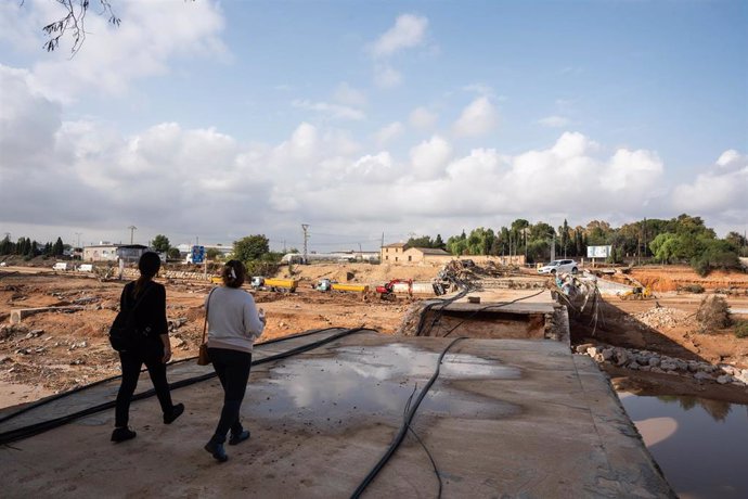 Estragos ocasionados por la DANA, a 4 de noviembre de 2024, en Torrent