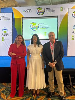 Pere Navarro, en el 27 Congreso de Zonas Francas de Iberoamérica.