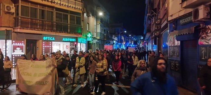 Manifestación de Espacio Verde Cortijo del Cuarto en Bellavista