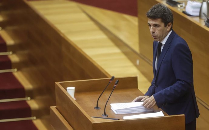 El presidente de la Generalitat Valenciana, Carlos Mazón.