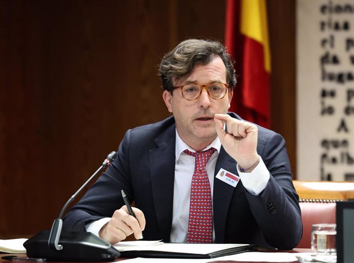 El exjefe del Gabinete del exministro José Luis Ábalos, Ricardo Lorka Mar, comparece en la comisión de investigación por el ‘caso Koldo’, en el Senado, a 15 de noviembre de 2024, en Madrid (España).