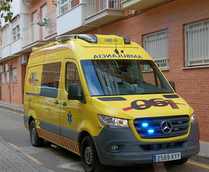 Ambulancia del 061 en imagen de archivo