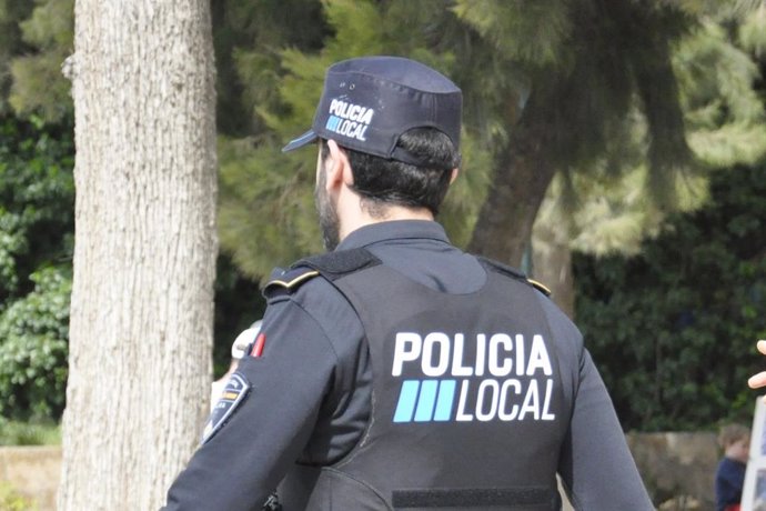 Agente de la Policía Local de Palma.