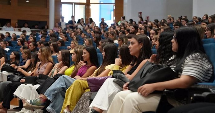 Alumnos de la Universidad de Huelva.