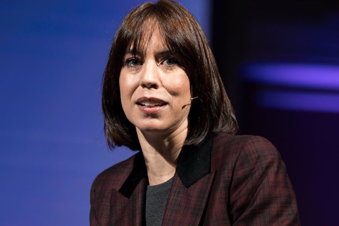 La ministra de Ciencia, Innovación y Universidades, Diana Morant, durante la segunda jornada de la III edición del Foro Metafuturo, en el Ateneo de Madrid, 22 de octubre de 2024, en Madrid (España) Atresmedia impulsa por tercer año consecutivo ‘Metafuturo